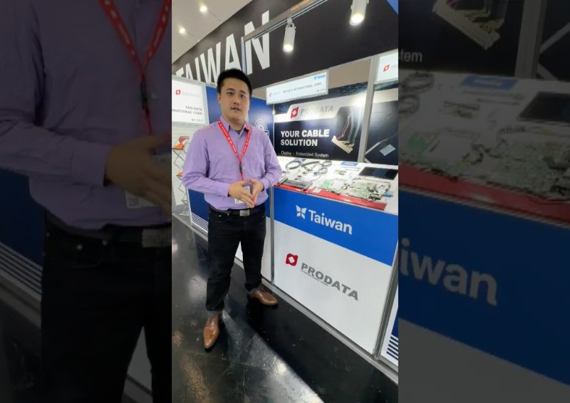 Booth hit! Display Solution of LVDS and Coaxial Cable