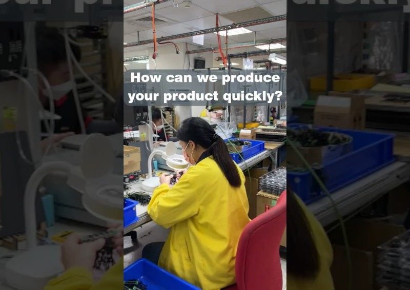 How can we produce your product quickly?