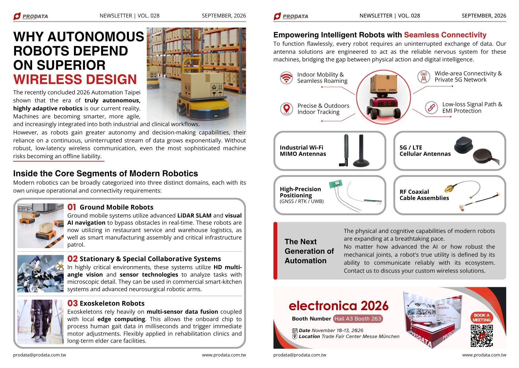 PRODATA NEWSLETTER-September, 2026