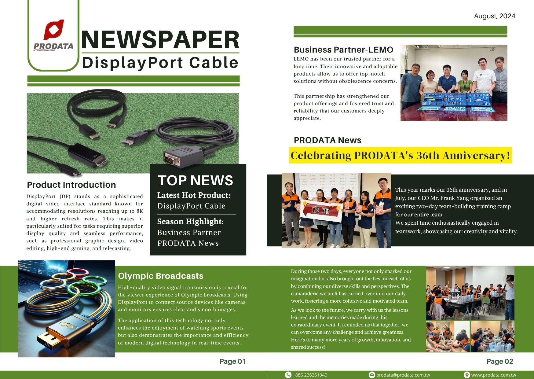PRODATA NEWSPAPER-August, 2024