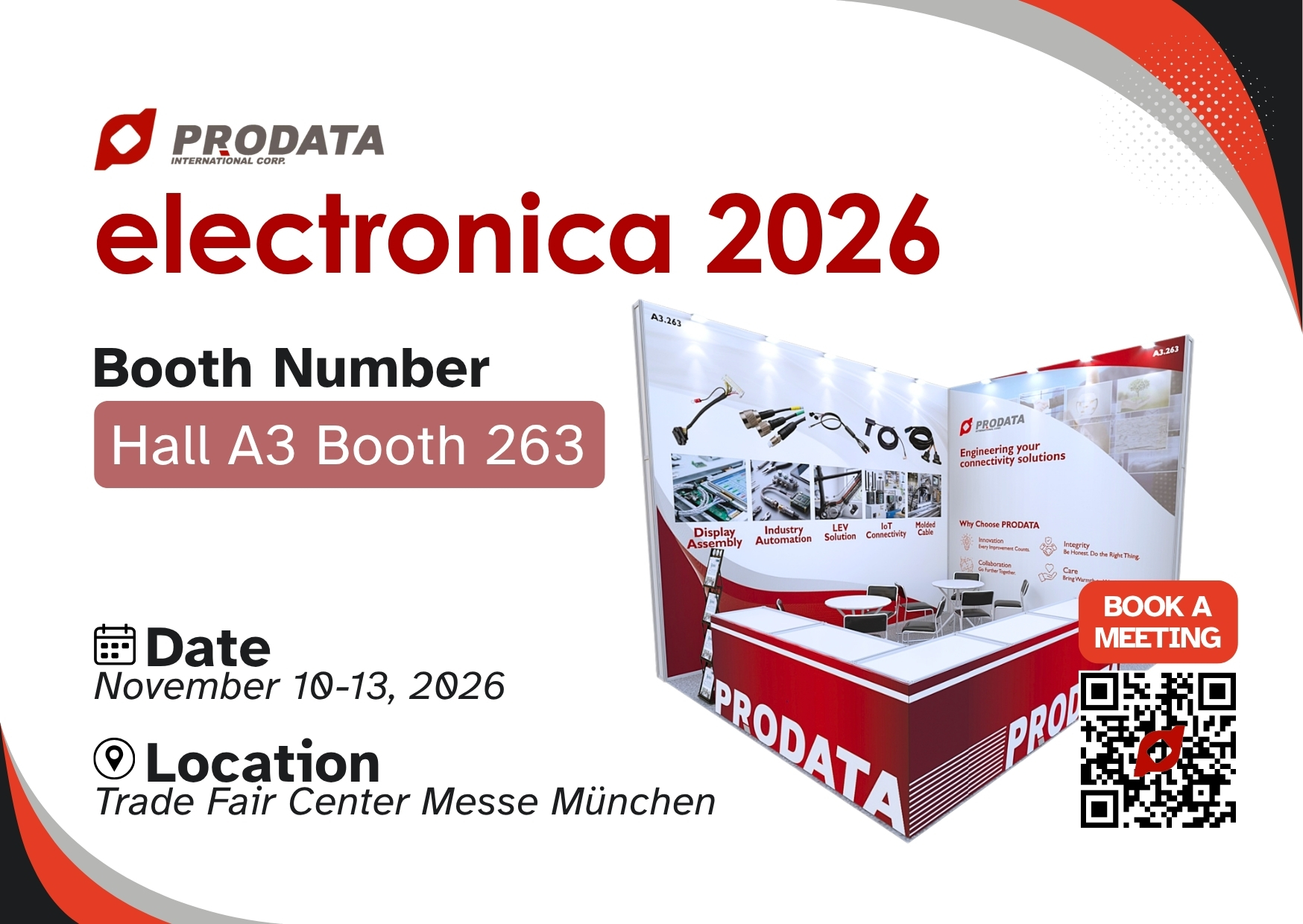 See You at electronica 2026!