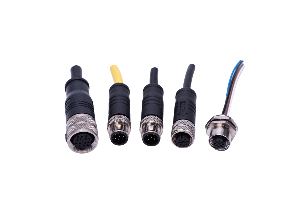IP68 Waterproof Panel Mount Mold Wire Adapters Connector