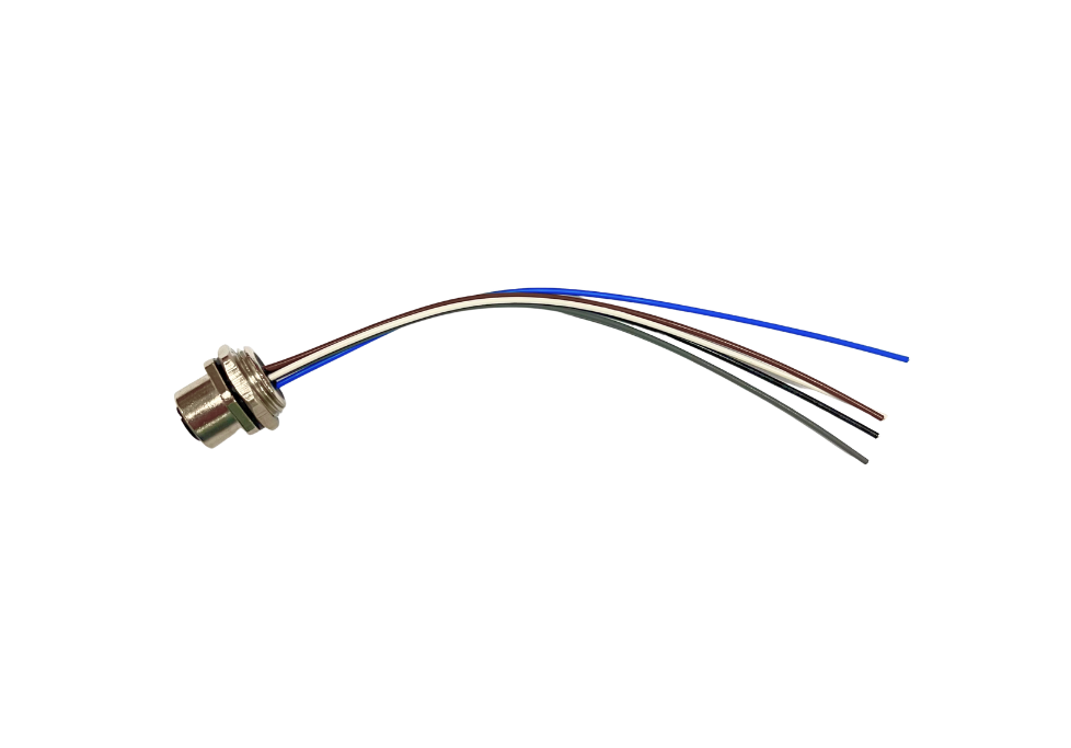 M12 A Coding 4A 60V 5 Pin