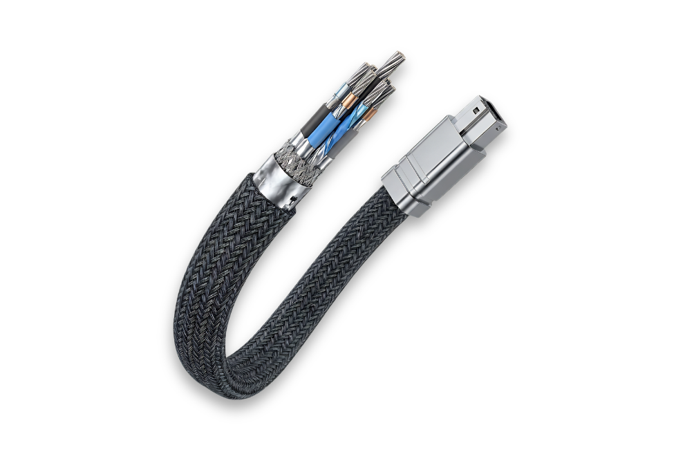 MCIO 8X Straight Ultra High Speed Cable