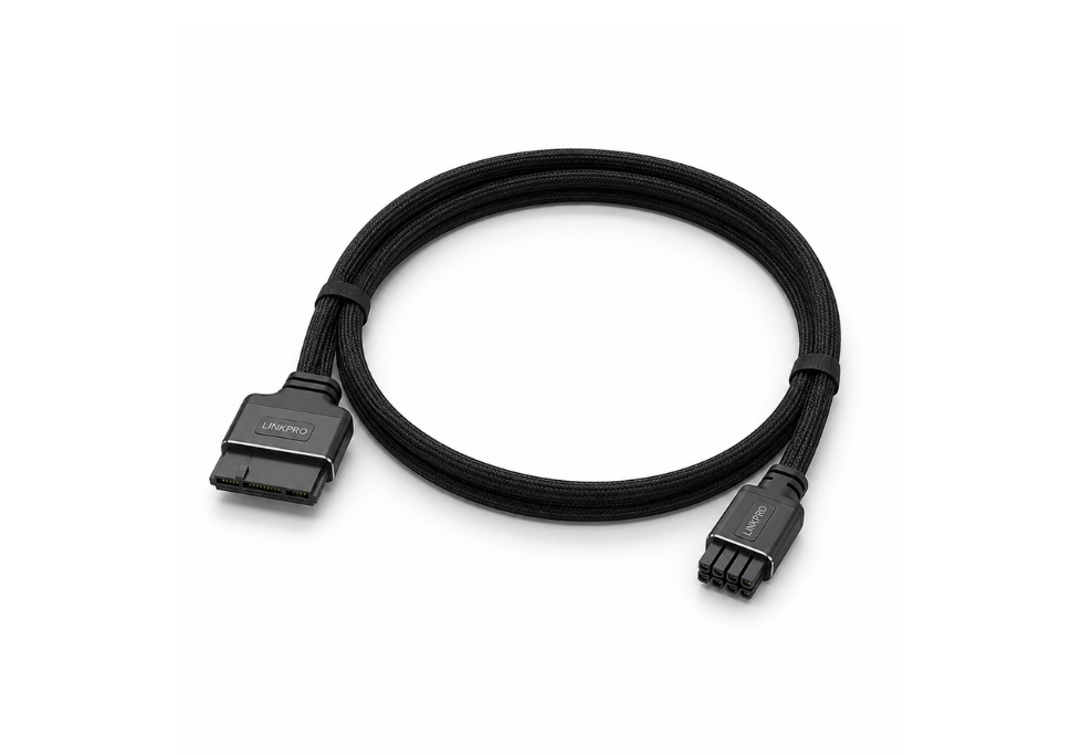 MCIO 8X to SlimSAS 4i (SFF-8654) Cable