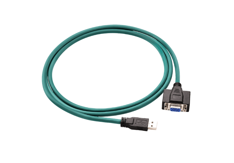 USB 2.0 A to D-SUB 15P High Flexible Vision Cable