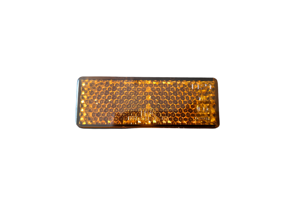 Automotive/Motorcycle Amber Reflector Lens