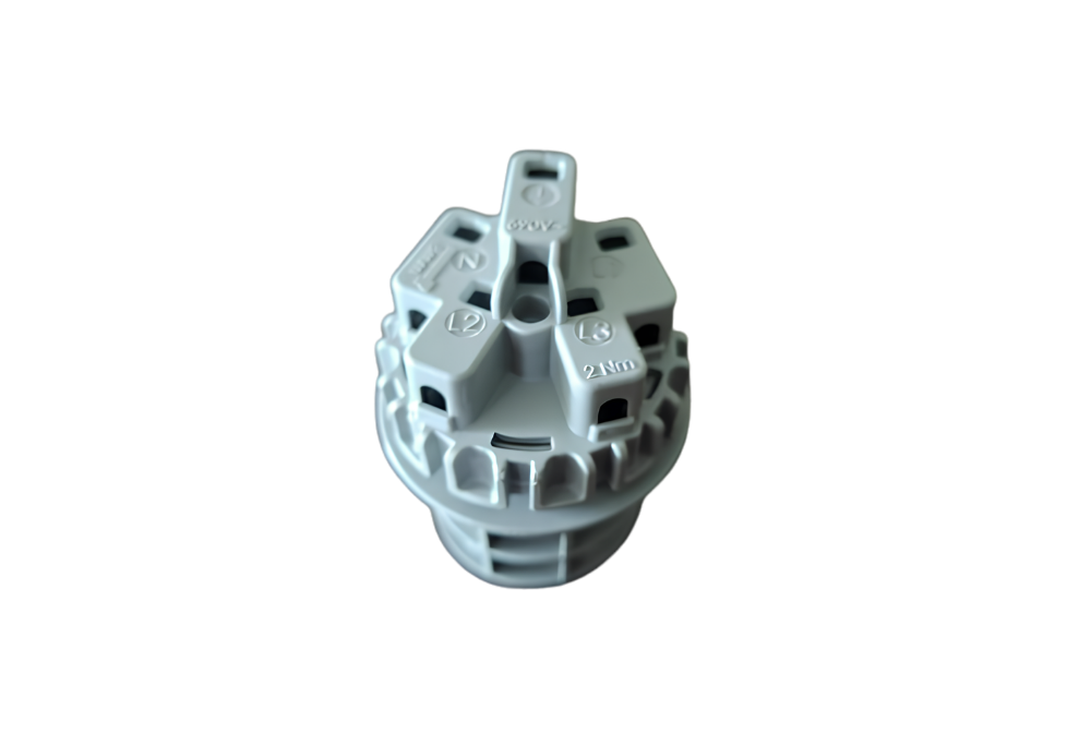 Industrial 3-Phase Terminal Block Base 690V