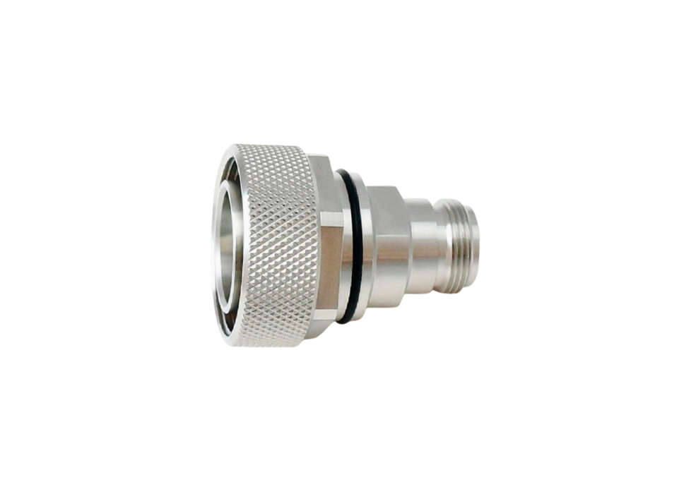 N(F) to 7/16 DIN(M) Straight Adaptor, Low PIM type, 8GHz, IP67