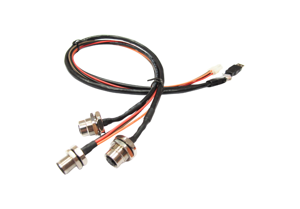 M12 to USB Type A Connector Wire Harness